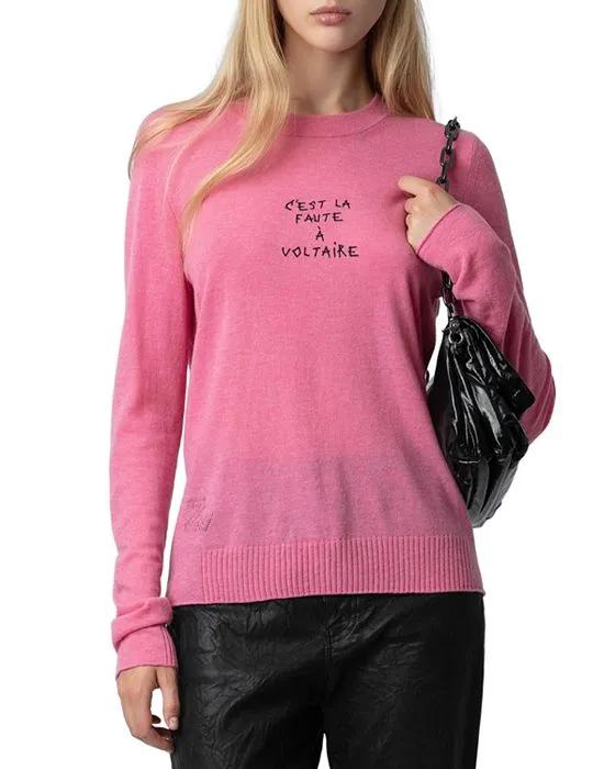 Miss Graphic Cashmere Sweater