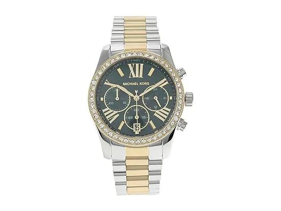 MK7303 - Lexington Lux Chronograph Stainless Steel Watch