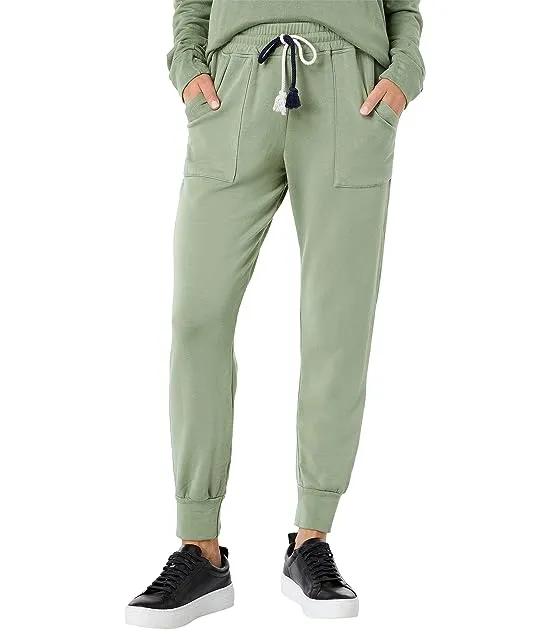 Modal Cotton Joggers with Patch Pockets