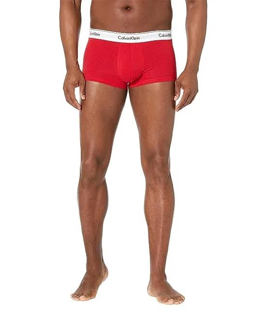 Modern Cotton Stretch Low Rise Trunks 3-Pack