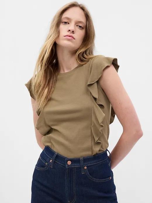 Modern Ruffle T-Shirt