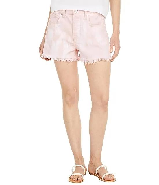 Monroe Cutoffs Shorts in Tie-Dye Pink