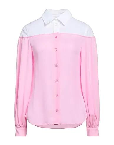 MOSCHINO | Pink Women‘s Patterned Shirts & Blouses