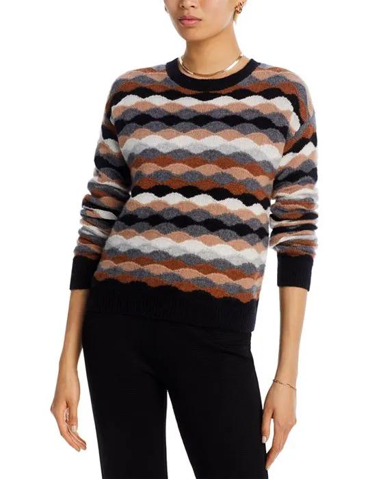 Multi Scallop Cashmere Sweater - 100% Exclusive