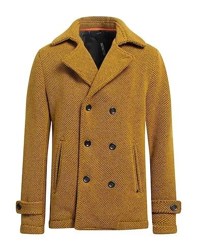 Mustard Flannel Coat