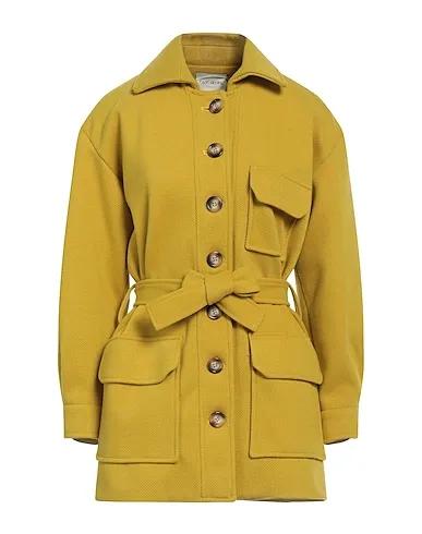 Mustard Flannel Coat
