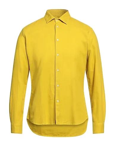 Mustard Flannel Solid color shirt