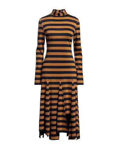 Mustard Jersey Long dress