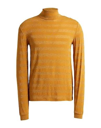 Mustard Jersey Striped shirt