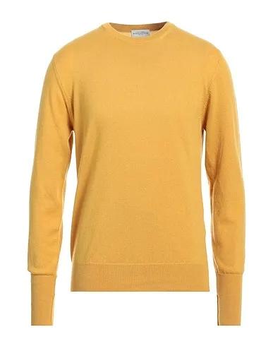 Mustard Knitted Cashmere blend