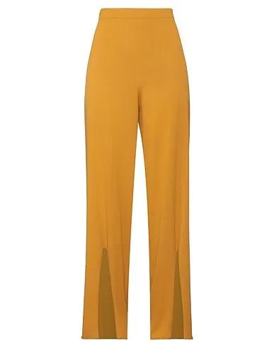 Mustard Knitted Casual pants