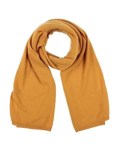 Mustard Knitted Scarves and foulards