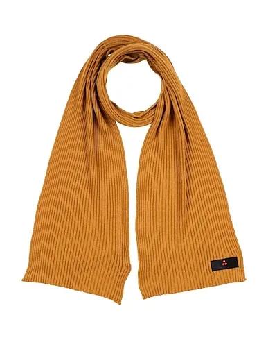 Mustard Knitted Scarves and foulards