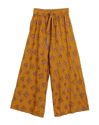 Mustard Lace Casual pants