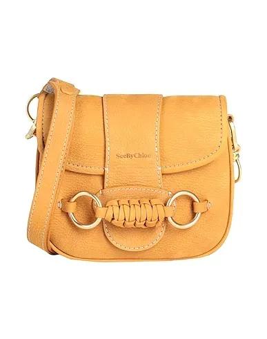 Mustard Leather Shoulder bag