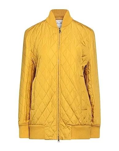 Mustard Techno fabric Shell  jacket