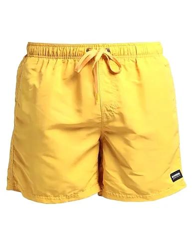 Mustard Techno fabric Swim shorts
