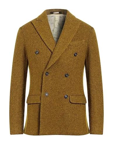 Mustard Tweed Coat