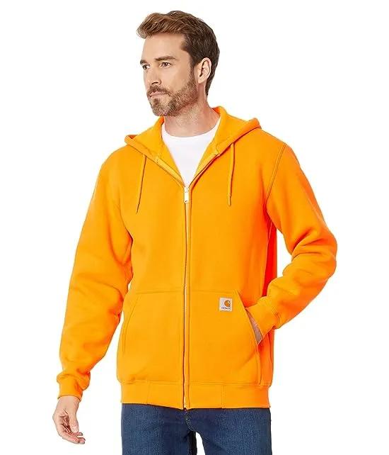 MW Hooded Zip Front Sweatshirt