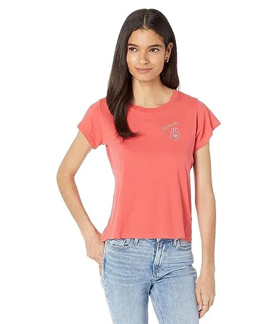 Namaste Embroidered Cotton Jersey N09 Tee