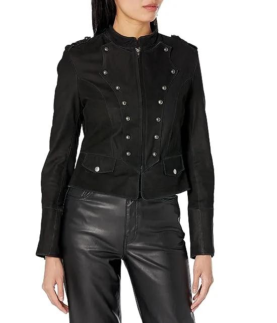 Natasha Nubuck Leather Jacket