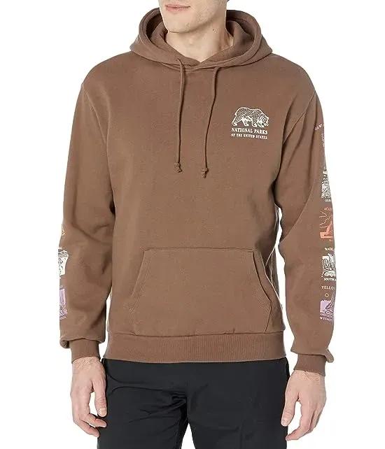 National Parks Pictograms Fill in Hoodie