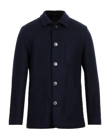 Navy blue Baize Full-length jacket