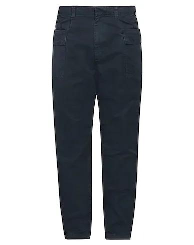 Navy blue Canvas Casual pants