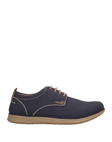 Navy blue Canvas Laced shoes