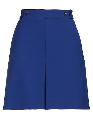 Navy blue Crêpe Mini skirt