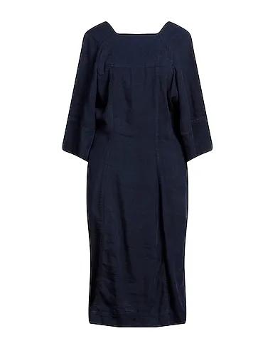 Navy blue Denim Denim dress