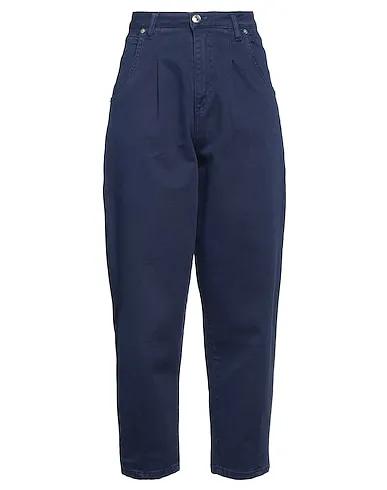 Navy blue Denim Denim pants