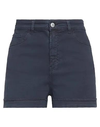 Navy blue Denim Denim shorts
