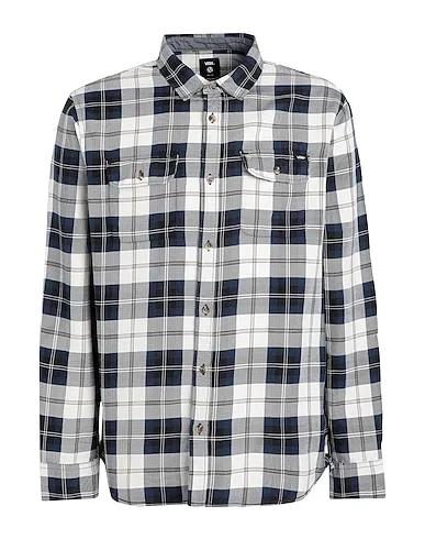 Navy blue Flannel Checked shirt MN SYCAMORE
