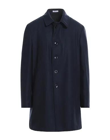 Navy blue Flannel Coat