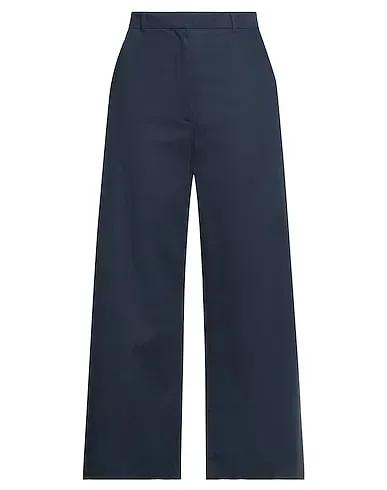 Navy blue Gabardine Casual pants