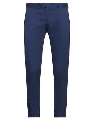 Navy blue Gabardine Casual pants