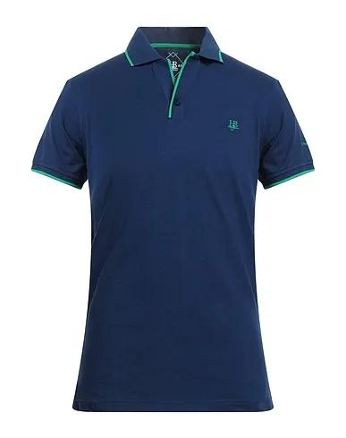 Navy blue Gabardine Polo shirt