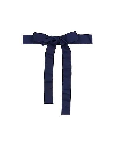 Navy blue Grosgrain High-waist belt