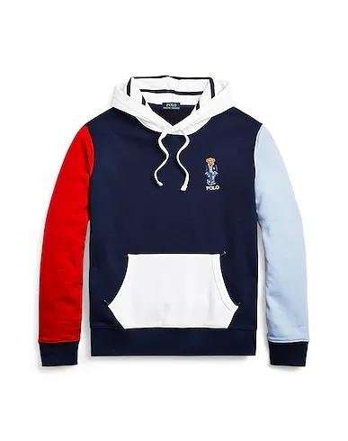 Navy blue Hooded sweatshirt POLO BEAR COLOR-BLOCKED FLEECE HOODIE