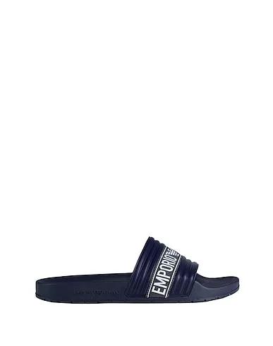 Navy blue Jacquard Sandals