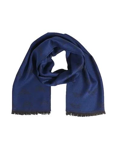 Navy blue Jacquard Scarves and foulards
