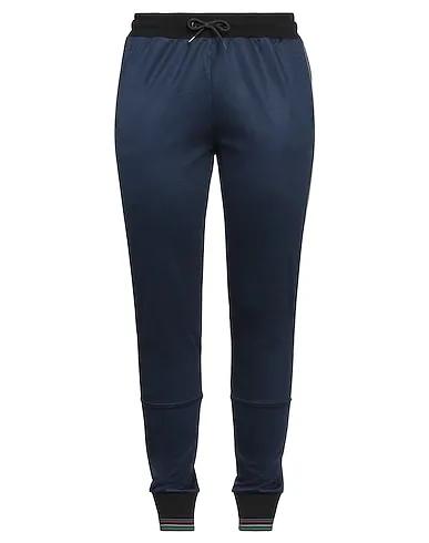 Navy blue Jersey Casual pants