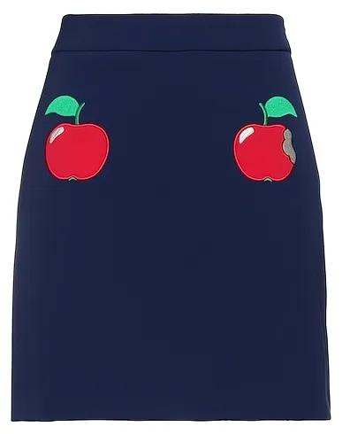 Navy blue Jersey Mini skirt