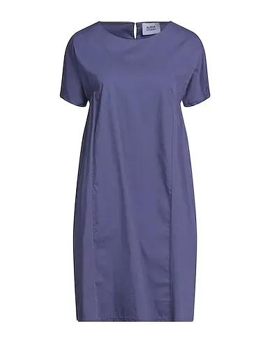 Navy blue Jersey Short dress