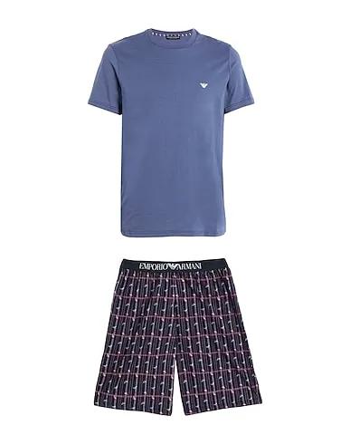 Navy blue Jersey Sleepwear
