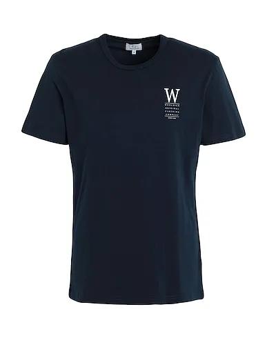 Navy blue Jersey T-shirt LAKESIDE TEE 
