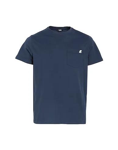 Navy blue Jersey T-shirt SIGUR                         
