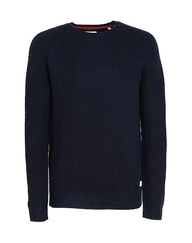 Navy blue Knitted