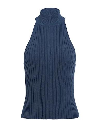 Navy blue Knitted Top